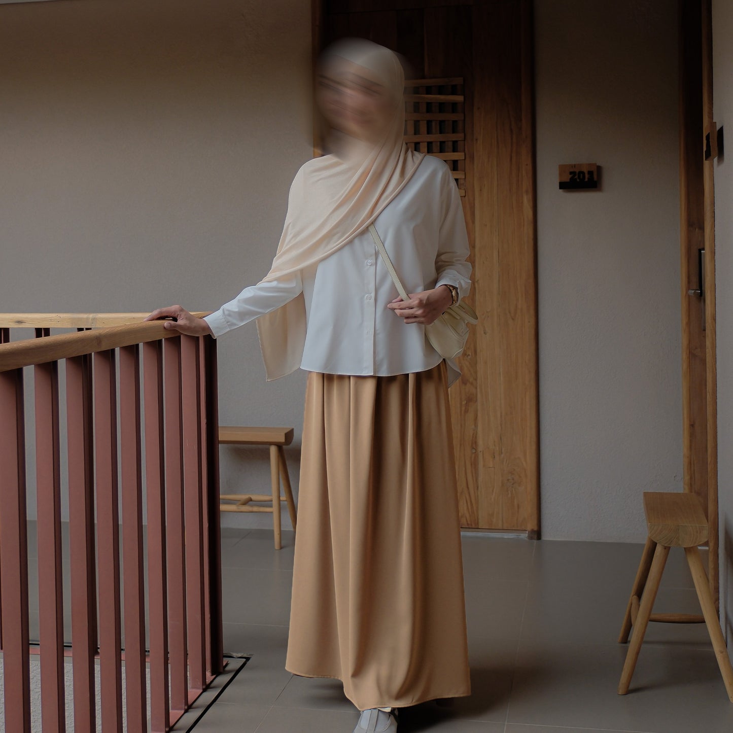 KIMI Skirt Light Taupe