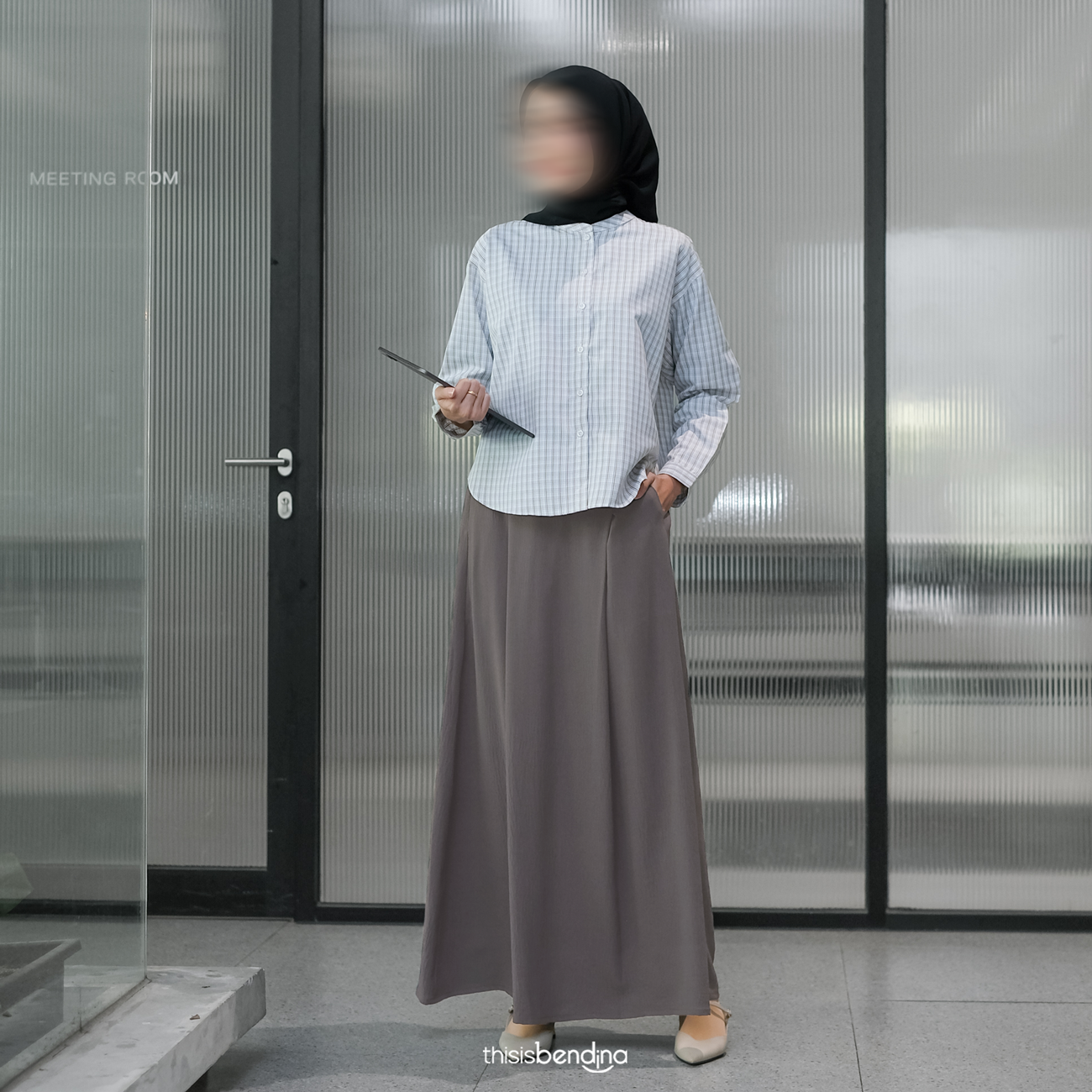Naomi Skirt Charcoal