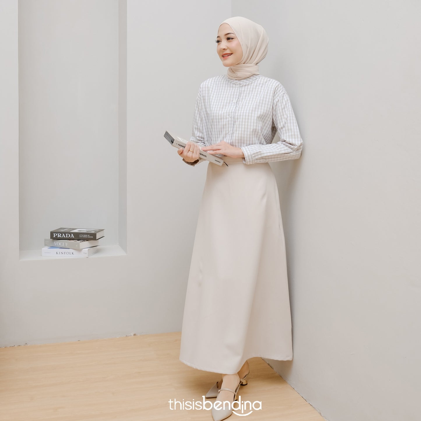 Mizu Skirt Khaki