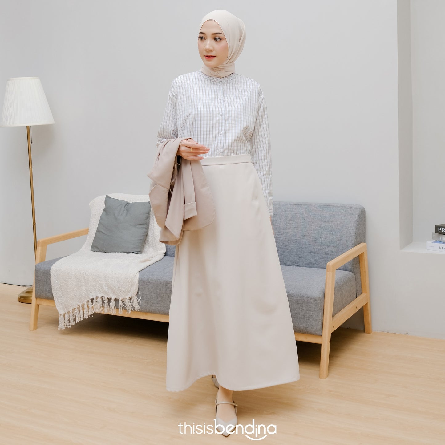 Mizu Skirt Khaki