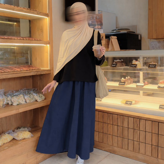 YORI SKIRT NAVY