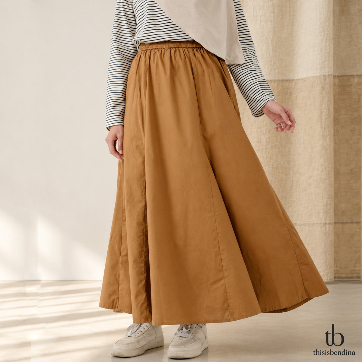 Saia Skirt Camel