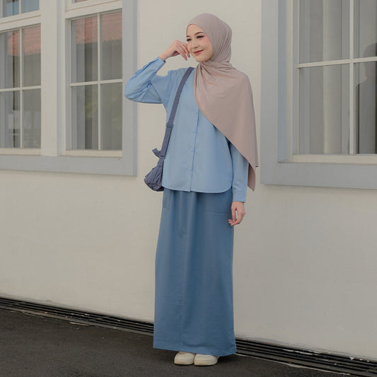 Yuki Skirt Blue Denim